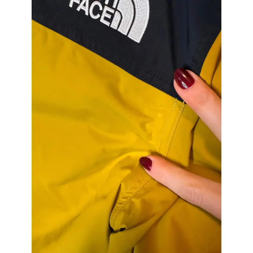North Face Men’s McMurdo Parka Winter Jacket Marigold Yellow Down Faux Fur M NEW